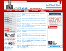 Tablet Screenshot of ahmetagar.com
